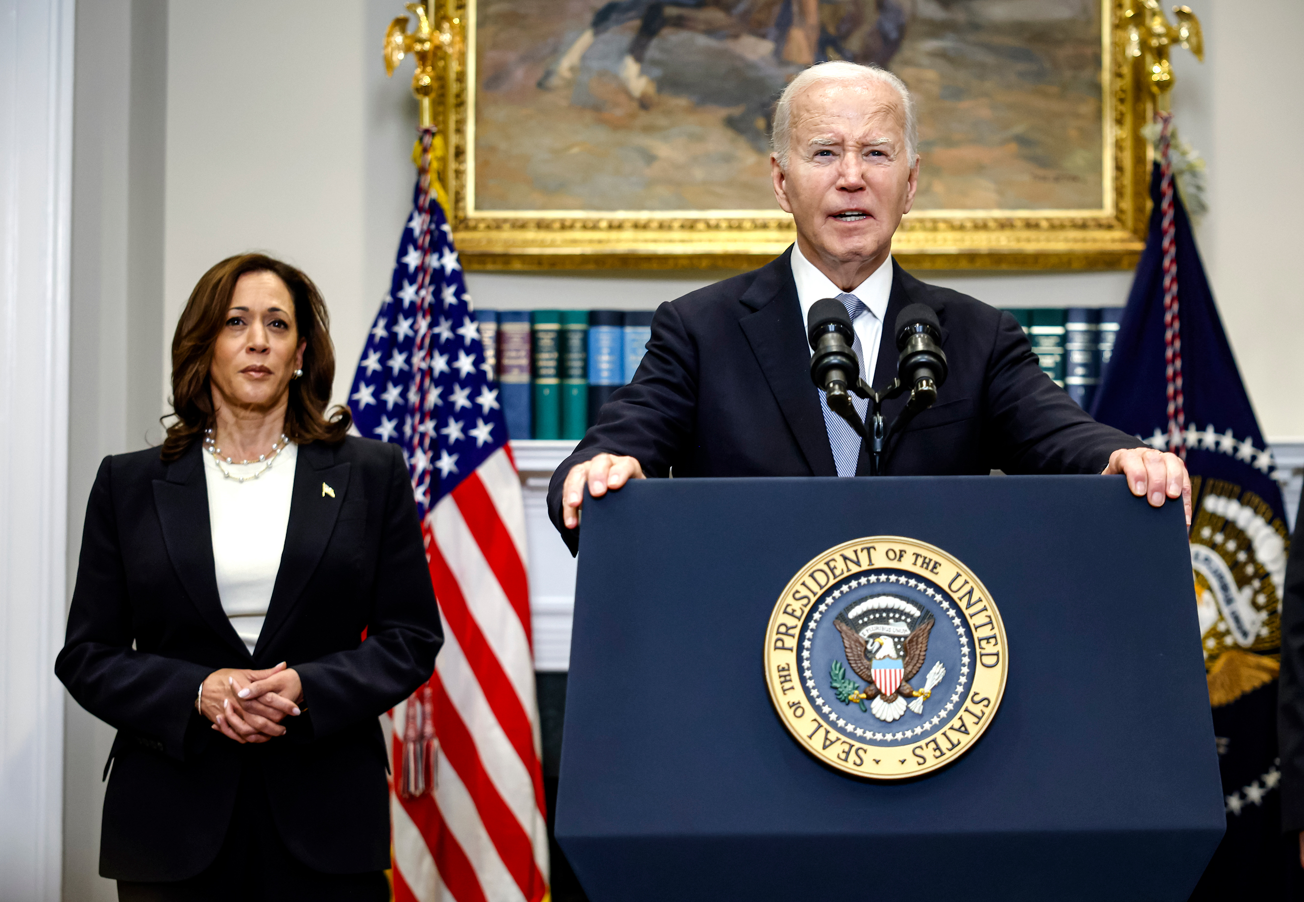 Harris and Biden Make Identical Final Posts on Social Media