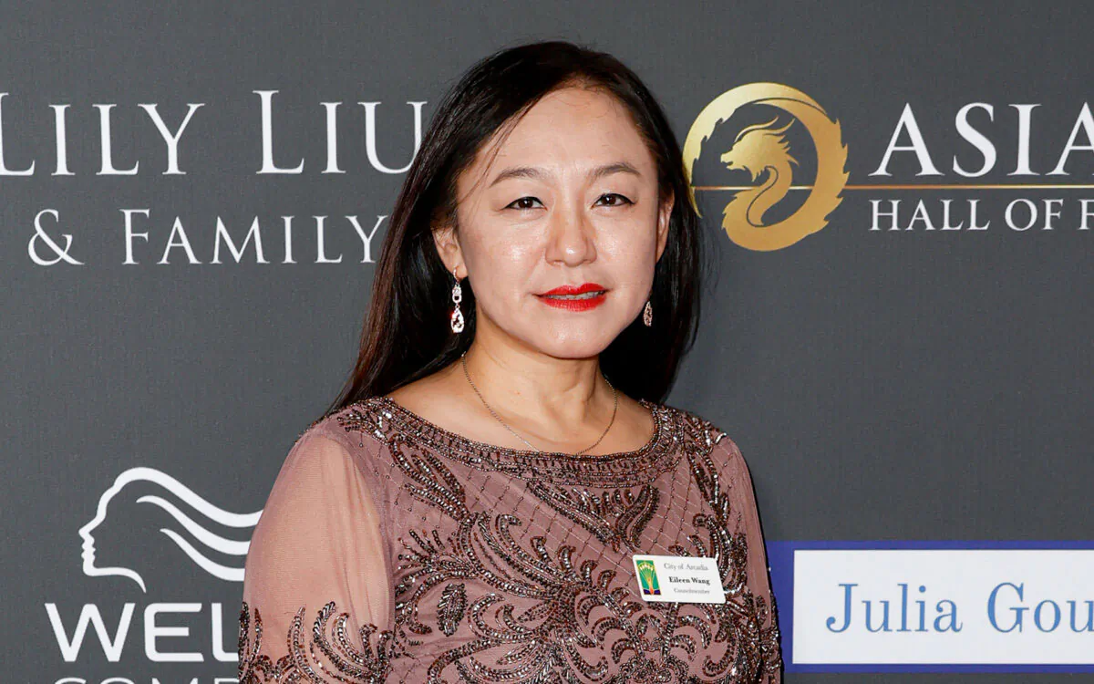 Arcadia City Council member Eileen Wang attends the Asian Hall of Fame 2023 induction ceremony at Biltmore Los Angeles in Los Angeles on Oct. 21, 2023. (Frazer Harrison/Getty Images)