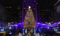 Rockefeller Center Christmas Tree Lights Up in New York City