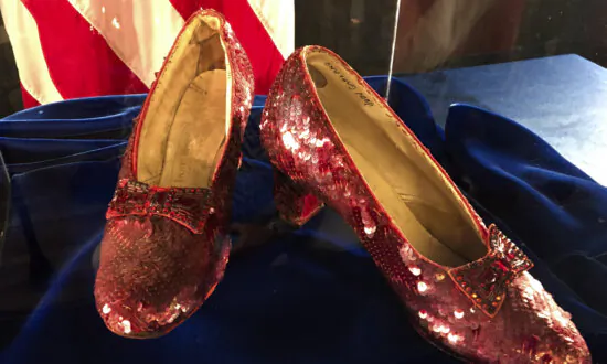 Stolen Ruby Slippers Worn by Judy Garland in ‘The Wizard of Oz’ Are Auctioned for $28 Million