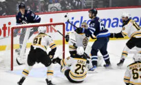 Mark Scheifele Scores Twice to Lift the Jets Over the Bruins 8-1