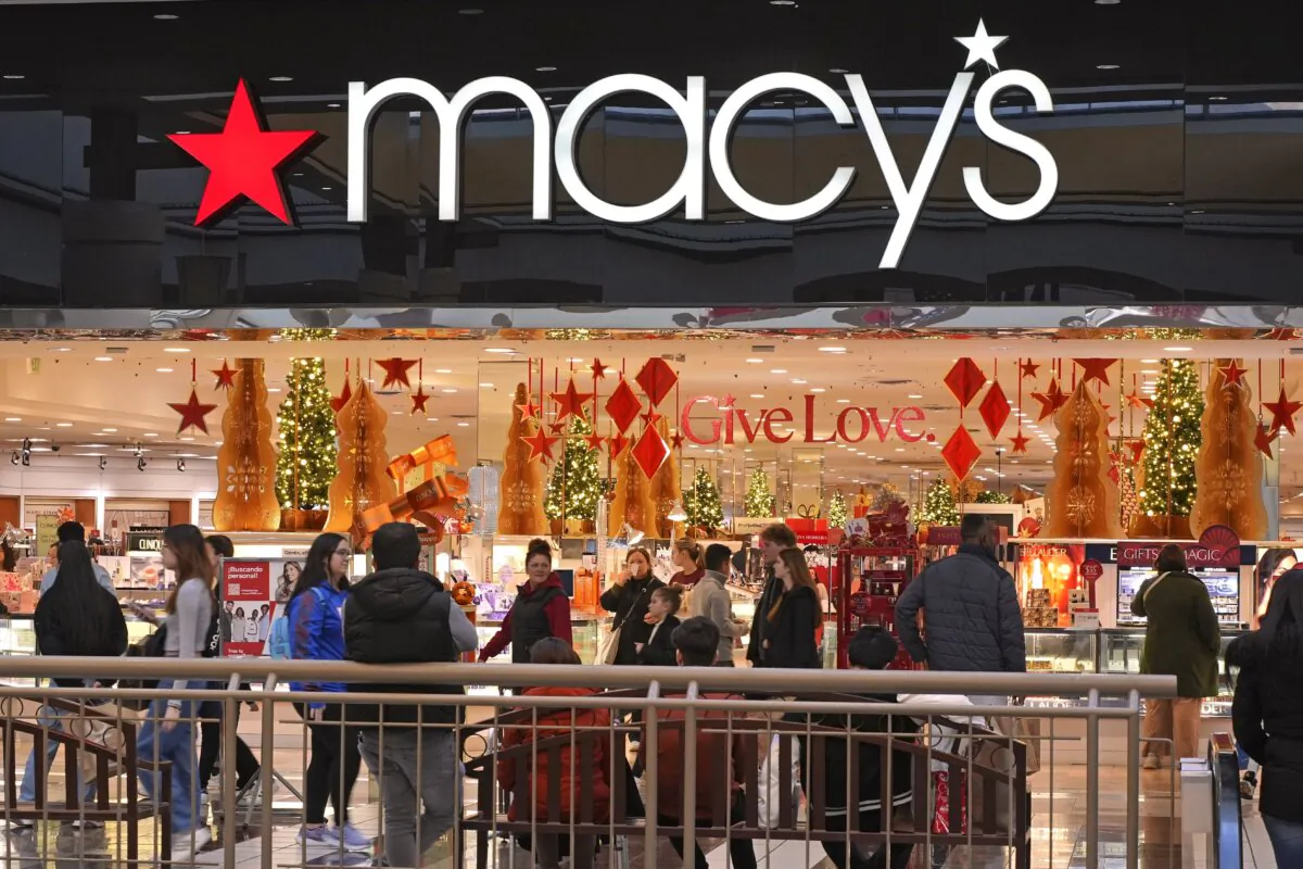 Black Friday shoppers at the Walden Galleria's Macy's in Buffalo, NY., on Nov. 29, 2024. (Gene J. Puskar/AP Photo)