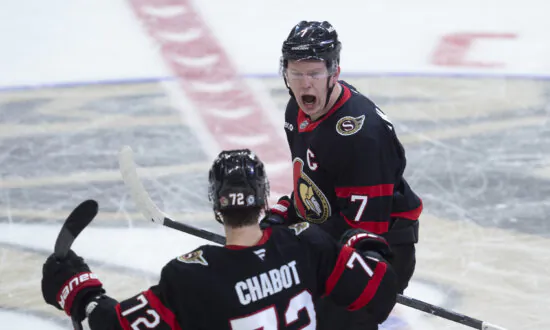 Brady Tkachuk Scores in OT to Lift Senators to 3–2 Win Over Penguins