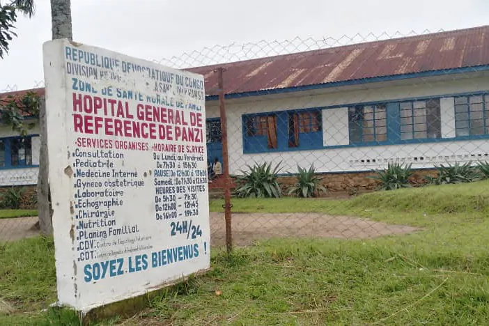A view of the  Panzi general Hospital, in southwestern Congo, Thursday, Nov 5, 2024. (Lucien Lufutu/AP Photo)