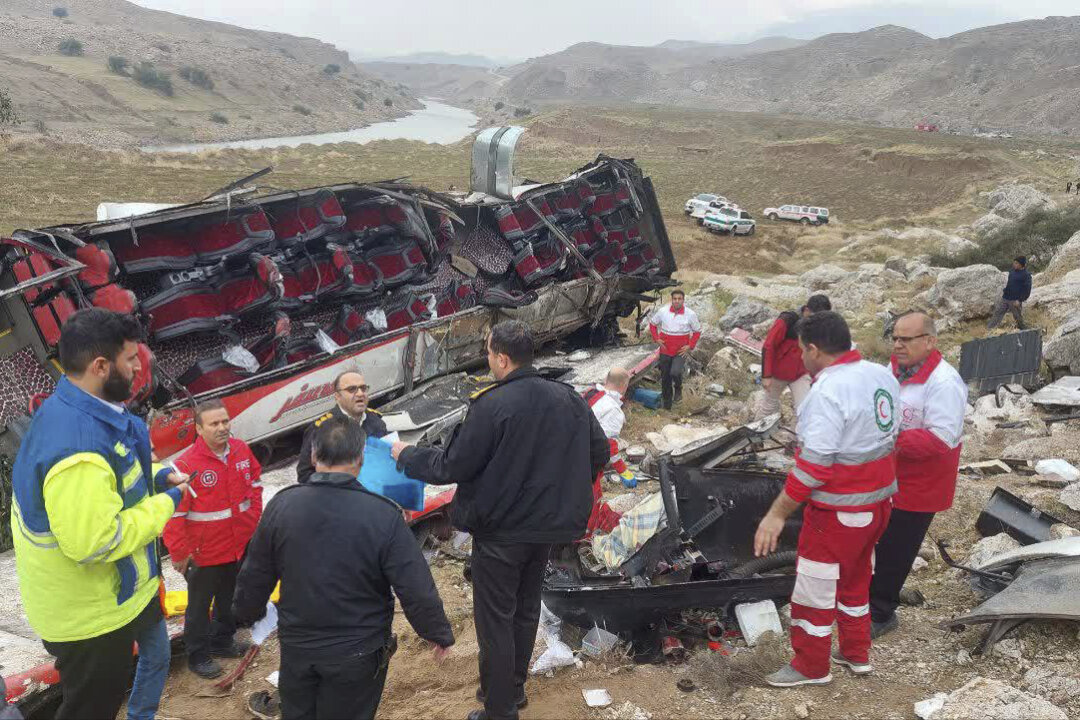 Road Accident in Remote Part of Western Iran Left 9 Dead, 14 Injured