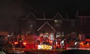 Scene of Small Rescue Plane Crash in Philadelphia