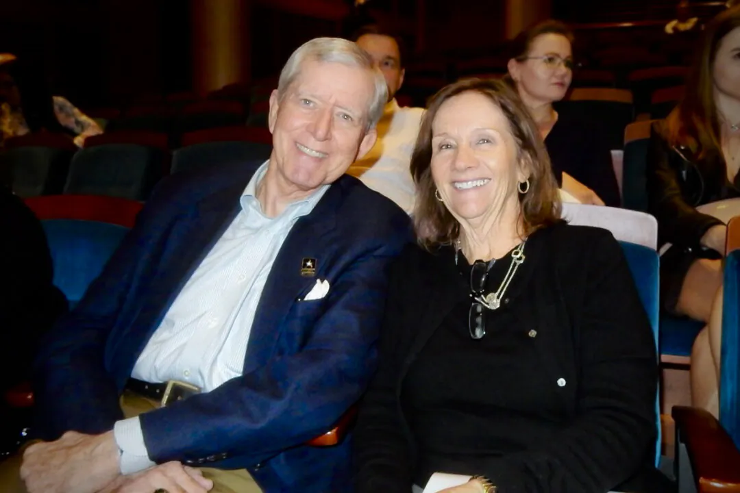 Al Massey and Wendy Bohem enjoyed Shen Yun's evening performance at the Broward Center for the Performing Arts on Jan. 3, 2025. (Weiyong Zhu/The Epoch Times)