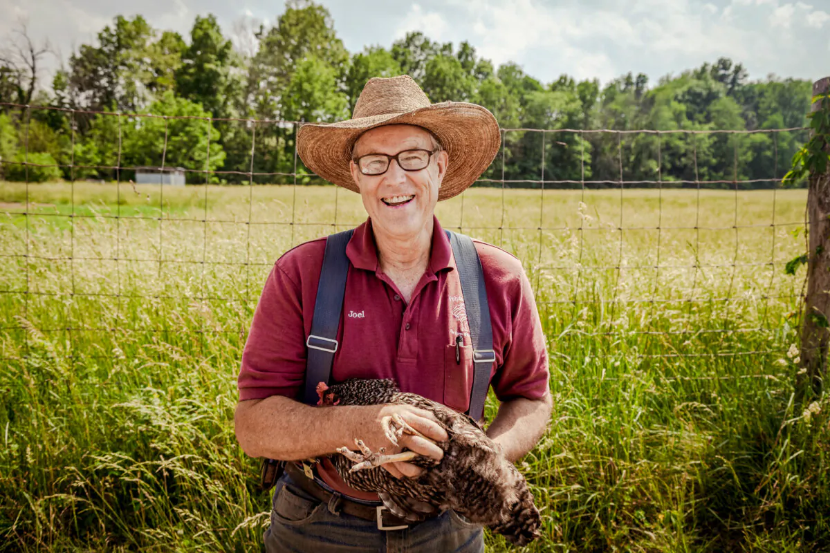 Joel Salatin is a fierce advocate for farming that is in tune with nature. (Courtesy of Polyface Farm)