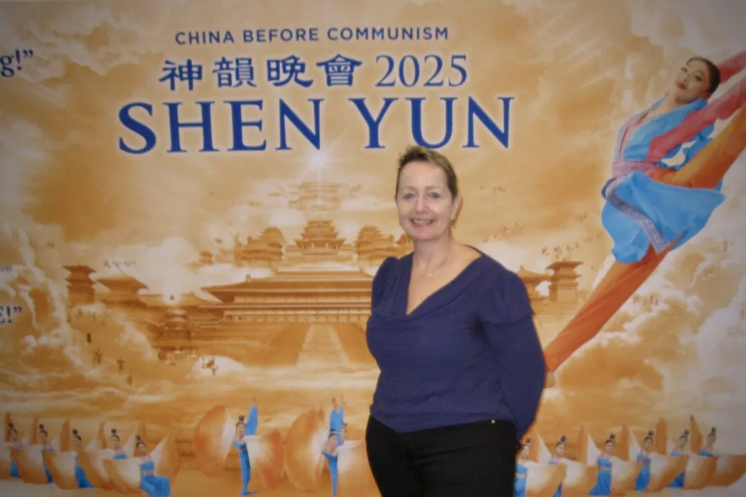 Emily Montgomery attended Shen Yun Performing Arts in Birmingham, UK, on Jan. 5, 2025. (Nancy Bao/The Epoch Times)
