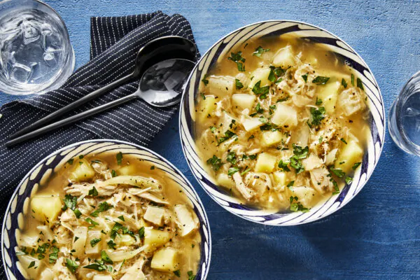 Chicken Cabbage Soup for a Cold Day