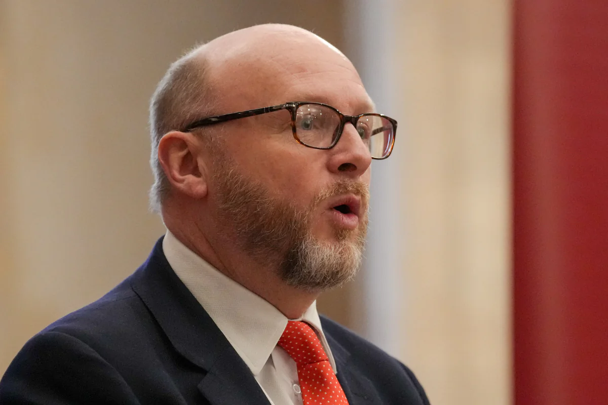 File photo of Labour MP Liam Byrne dated Jan. 20, 2024. (Maja Smiejkowska/PA Wire)