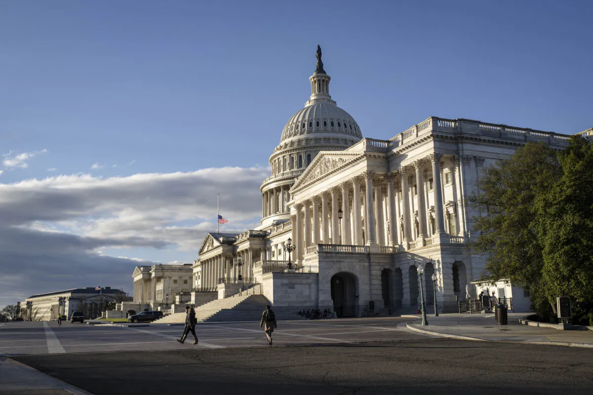 The U.S. Capitol in Washington on Jan. 2, 2025. (Madalina Vasiliu/The Epoch Times)