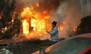 Firefighters Battle Deadly Los Angeles Fires Threatening More Than 13,000 Buildings; Trump Asks Supreme Court to Block NY Sentencing