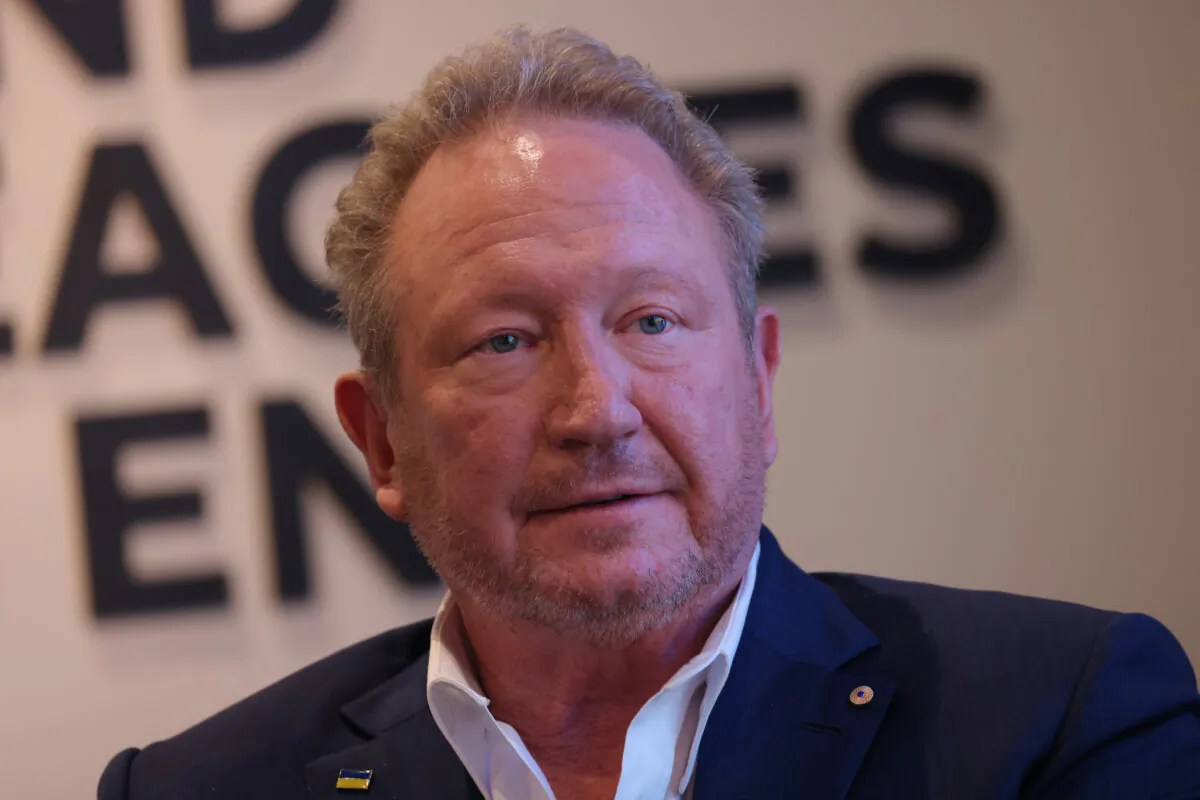 Australian businessman Andrew Forrest attends the UNFCCC COP28 Climate Conference in Dubai, the UAE, on Dec. 5, 2023. (Sean Gallup/Getty Images)
