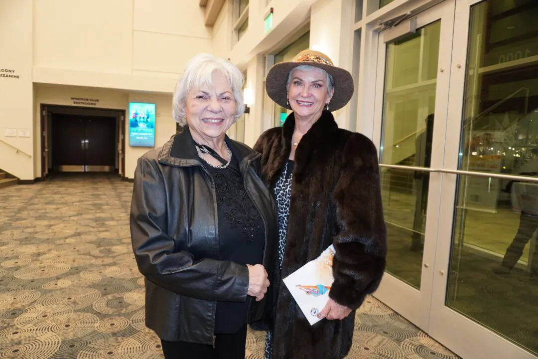 Henrietta Wehrman and Julie Hicks enjoyed Shen Yun's evening performance at the Colulmbia County Performing Arts Center on Jan. 8, 2025. (Sherry Dong/The Epoch Times)