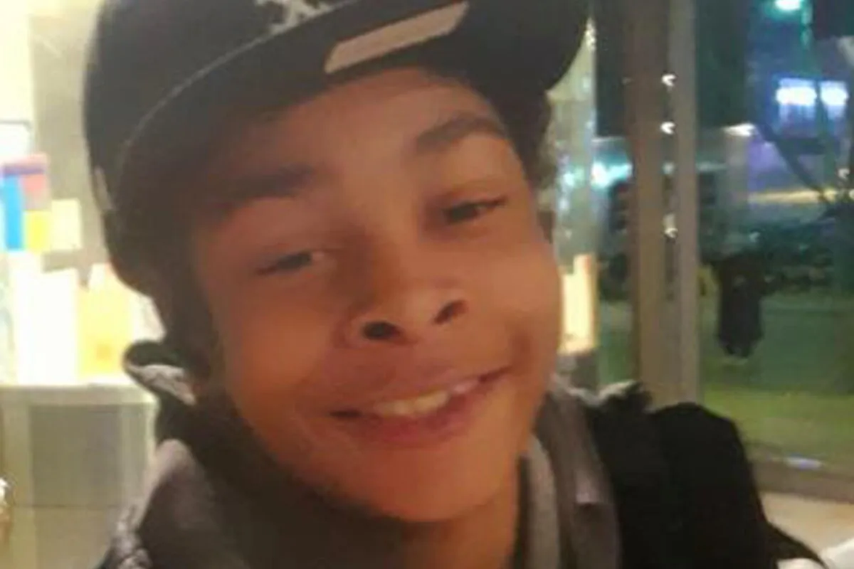 Kelyan Bokassa, 14, who was fatally stabbed in Woolwich, southeast London, in an undated file photo. (Metropolitan Police/PA)