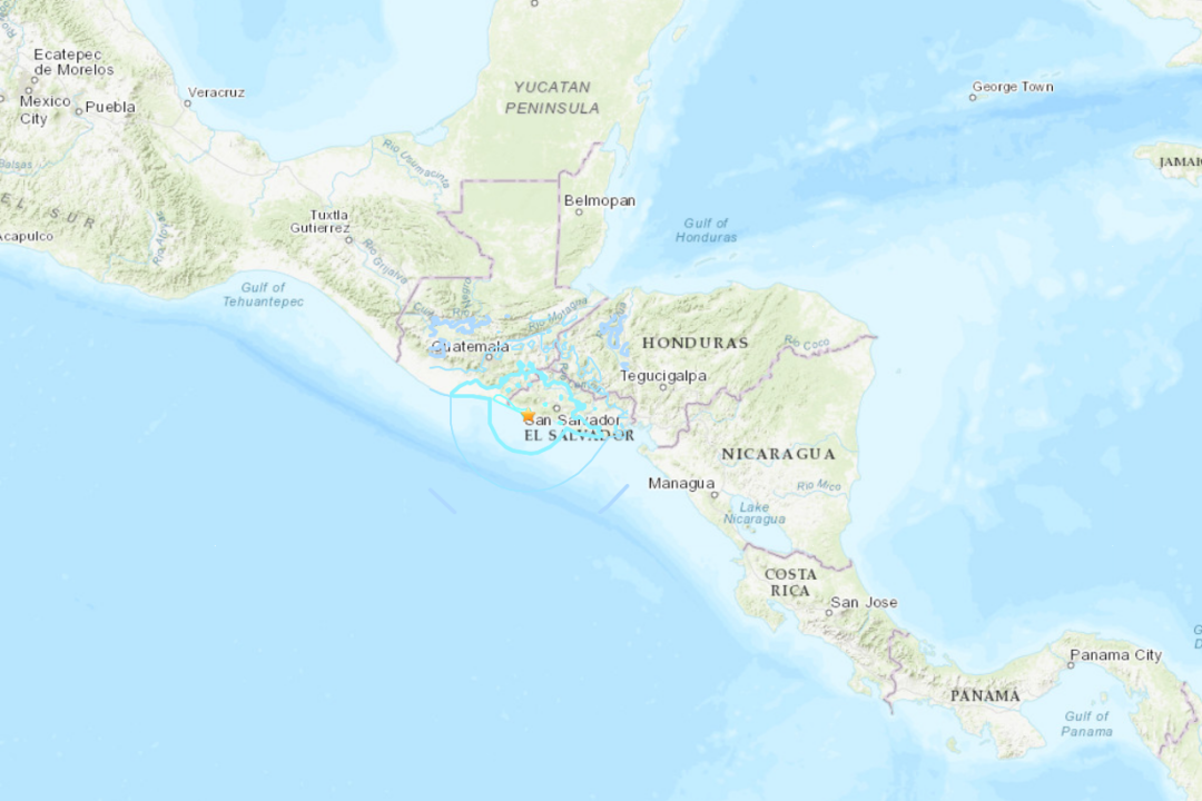 5.8-Magnitude Earthquake Shakes El Salvador but There Are No Initial Reports of Damage