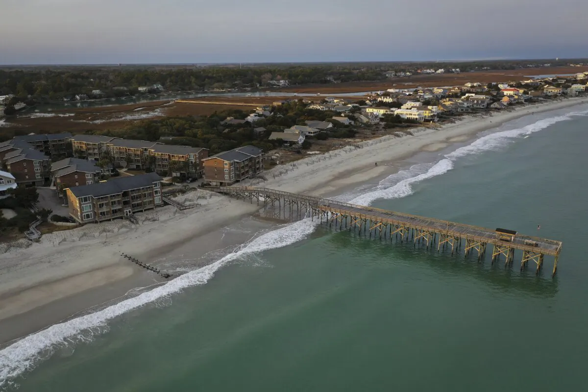 A general view of the Lowcountry in Pawleys Island, S.C., on Feb. 9, 2024. (Win McNamee/Getty Images)