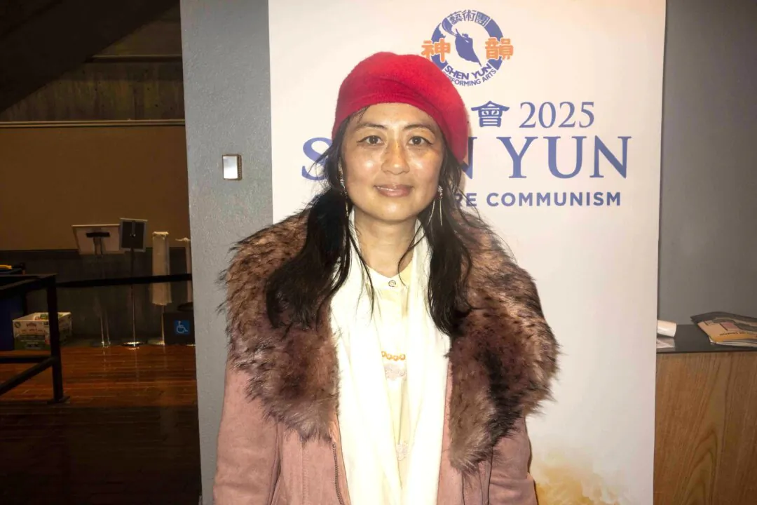 Linda Fong enjoyed Shen Yun at the Zellerbach Hall in Berkeley, California, on Jan. 10, 2025. (Gary Wang/The Epoch Times)