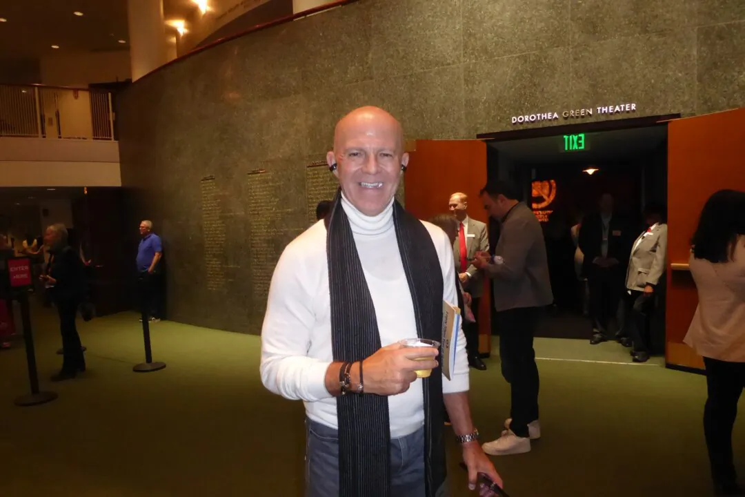 Juan Carlos enjoyed Shen Yun's evening performance at the Adrienne Arsht Center for the Performing Arts on Jan. 10, 2025. (Frank Liang/The Epoch Times)