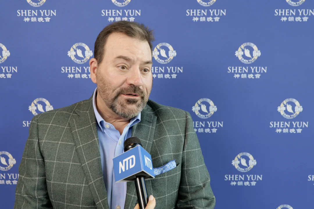 Duane Davis enjoyed Shen Yun's opening performance in Baton Rouge, Louisiana, at the River Center Theatre on Jan. 11, 2025. (NTD)
