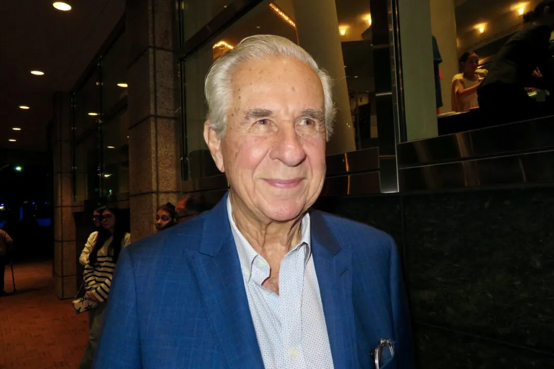 Richard Chiaraviglio enjoyed Shen Yun at the Adrienne Arsht Center for the Performing Arts in Miami on Jan. 11, 2025. (Kailiang Jia/The Epoch Times)