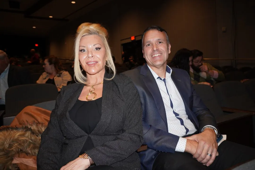 Rebecca and David Caldwell enjoyed Shen Yun's evening performance at the Baton Rouge River Center Theatre on Jan. 11, 2025. (Sherry Dong/The Epoch Times)