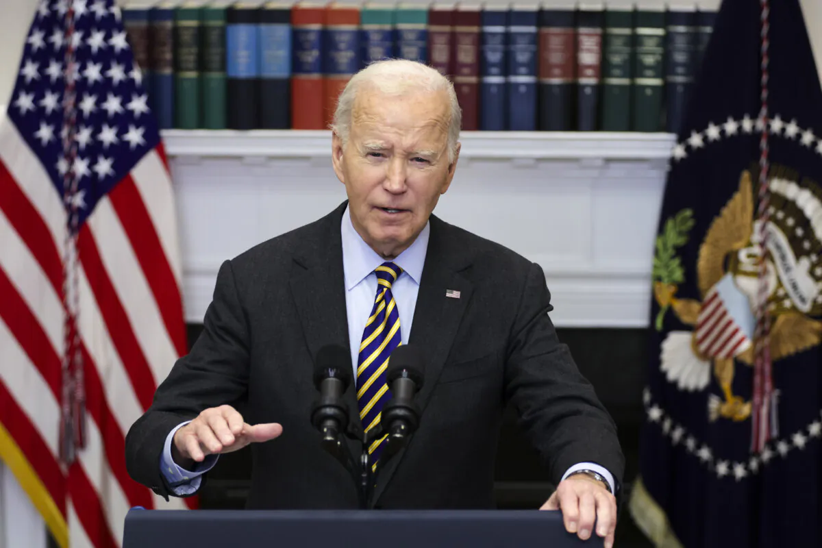 President Joe Biden speaks at the White House, on January 10, 2025. (Alex Wong/Getty Images)