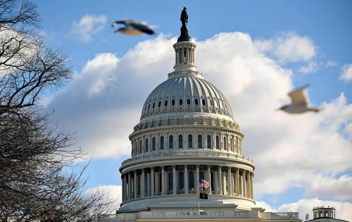 The U.S. Capitol on Dec. 21, 2024. (Richard Pierrin/AFP/Getty Images)