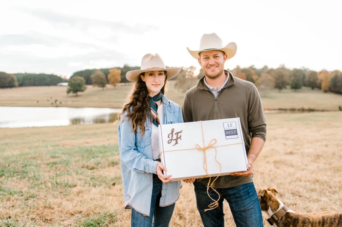 Marc and Avery Wrigglesworth, owners of Lily Hill Farm in West Point, Ga., in this file photo. (Meg Shelnut)