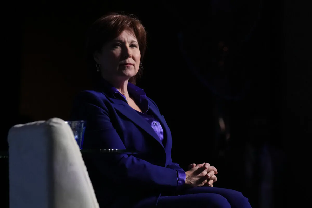 Former British Columbia Premier Christy Clark attends the US-Canada Summit in Toronto on June 11, 2024. (The Canadian Press/Chris Young) 