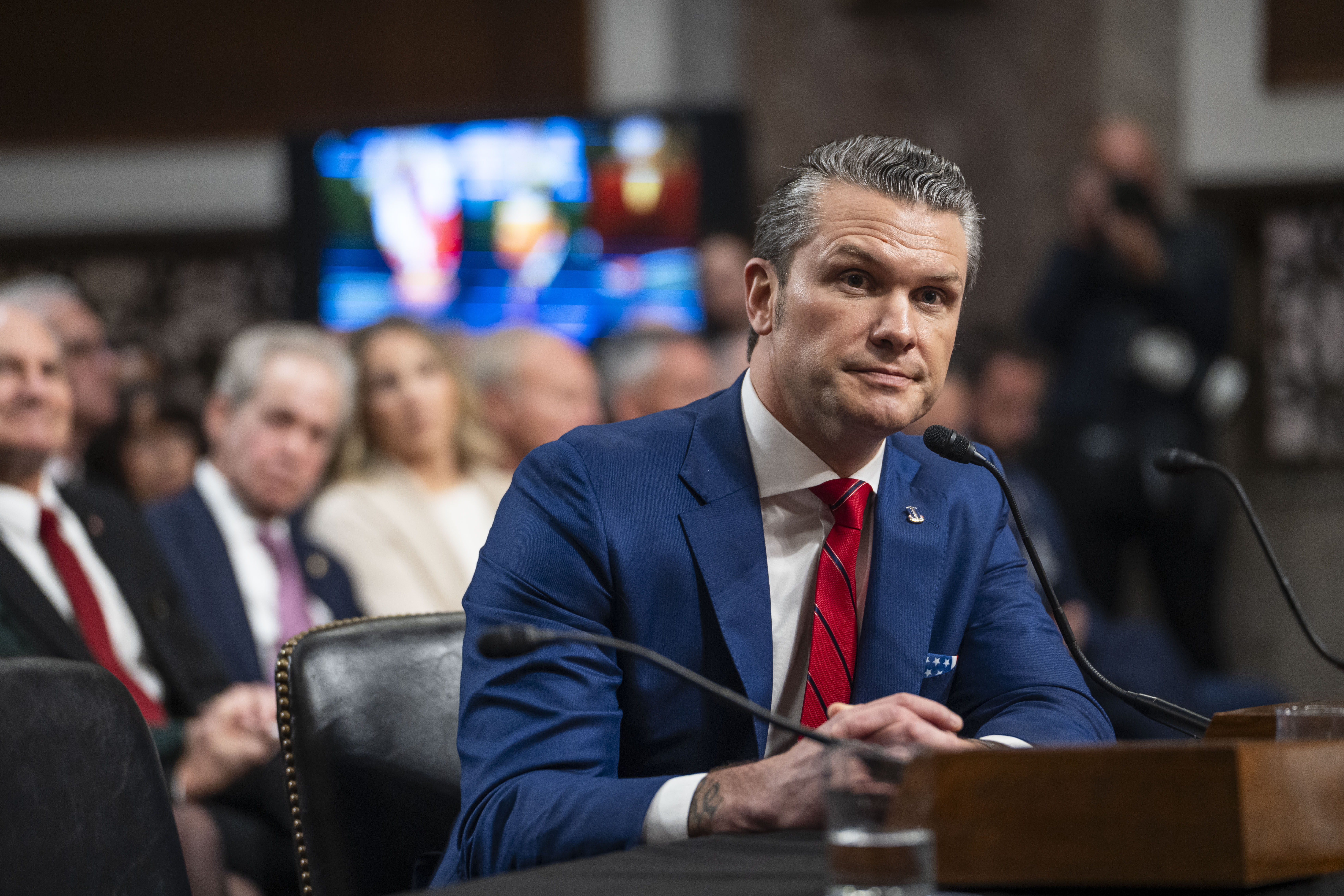 Senate Armed Services Committee Advances Defense Secretary Nominee Pete Hegseth