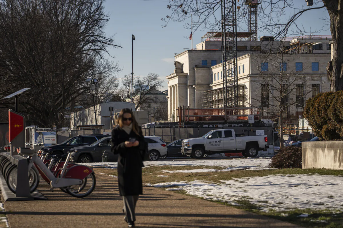 The Federal Reserve Bank in Washington on Jan. 14, 2025. (Madalina Vasiliu/The Epoch Times)