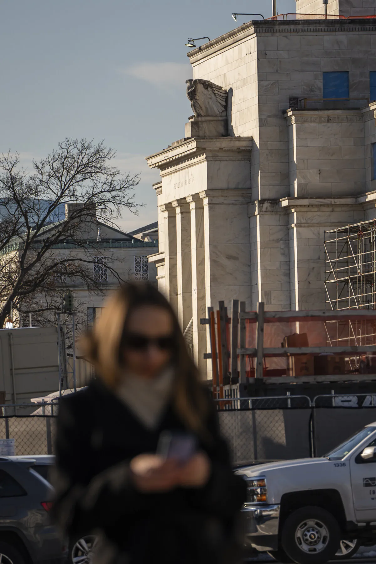The Federal Reserve Bank in Washington on Jan. 14, 2025. (Madalina Vasiliu/The Epoch Times)