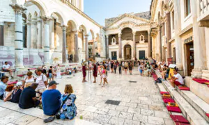 Split, Croatia: Modern Life in the Hallways of Diocletian