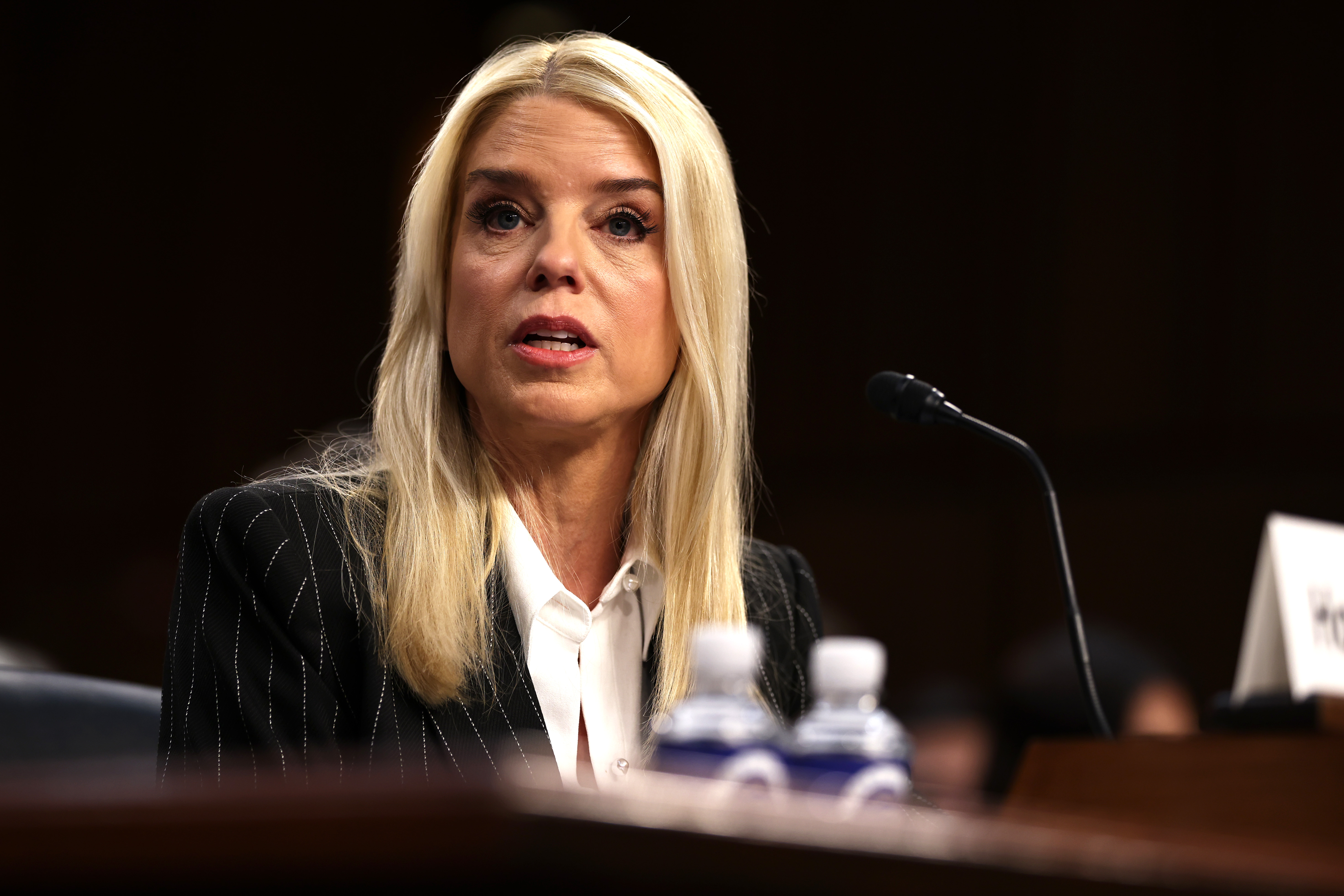 Bondi Fields Questions on DOJ ‘Weaponization’ at Confirmation Hearing