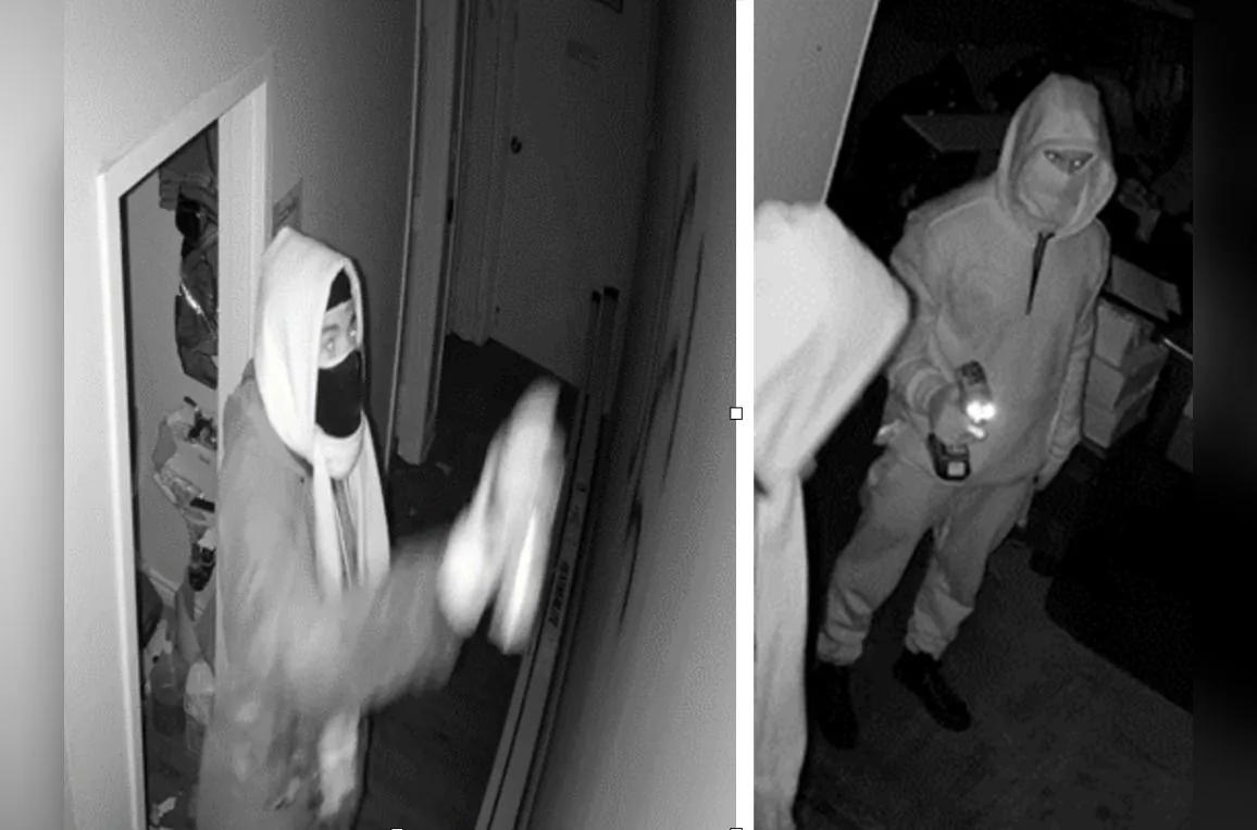 Images of two suspects involved in an anti-Semitic incident in Markham, Ont., was released by the York Regional Police on Jan. 13, 2025. (Police Handout)