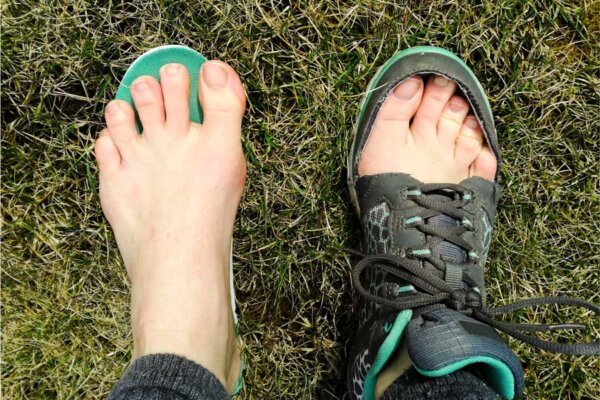 How the foot fits to the ordinary shoes