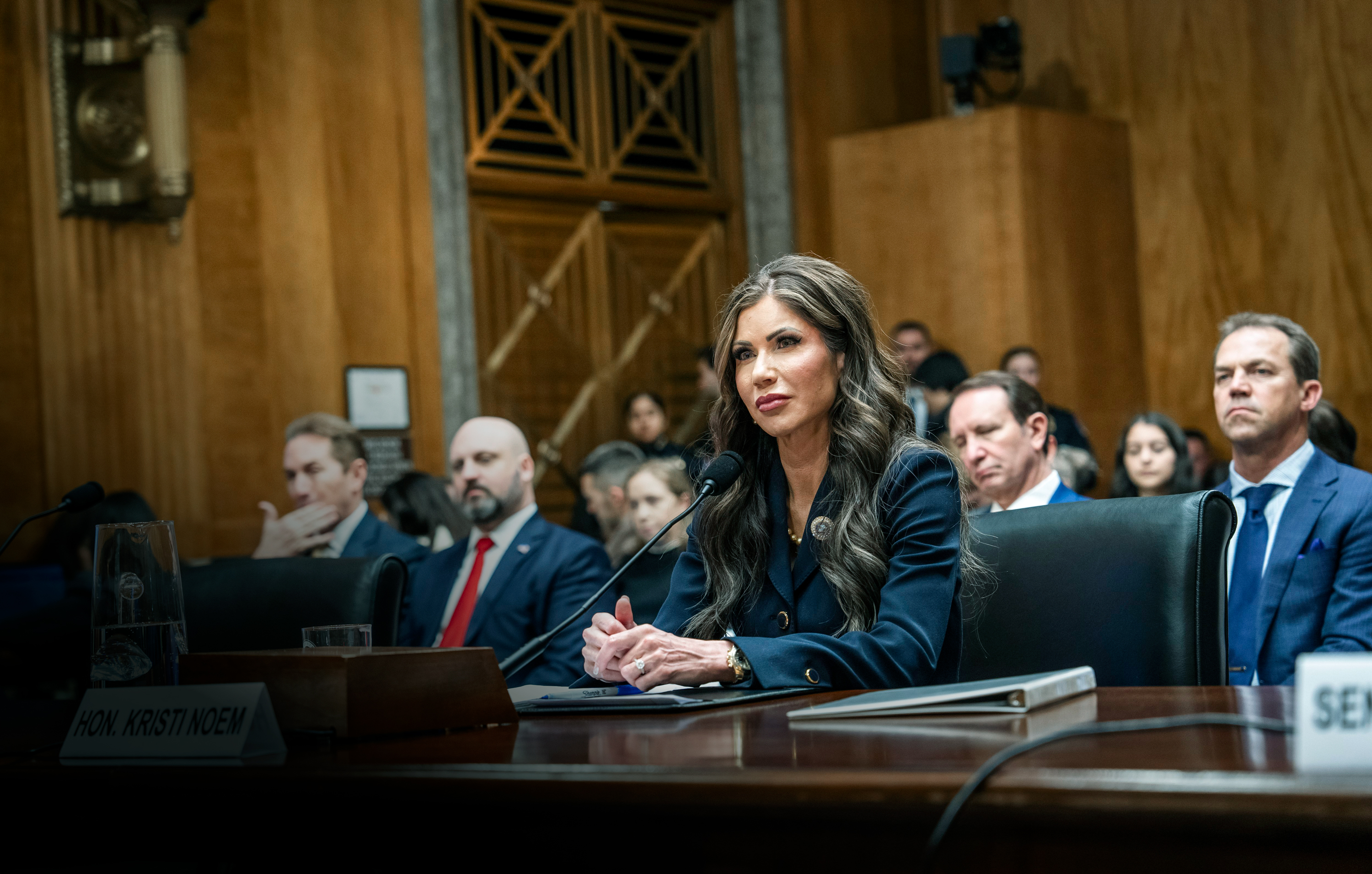 5 Takeaways From Noem’s Confirmation Hearing for Homeland Security Secretary