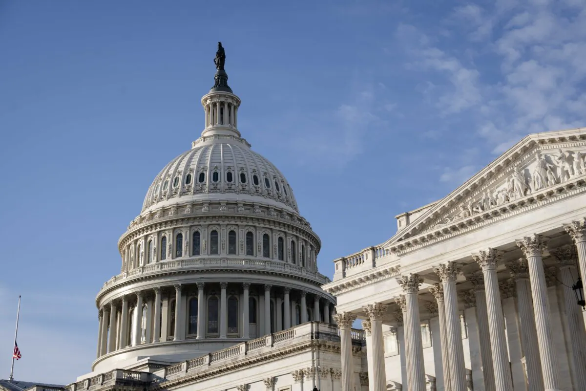 The U.S. Capitol building on the Opening Day of the 119th Congress on Jan. 3, 2025. (Madalina Vasiliu/The Epoch Times)