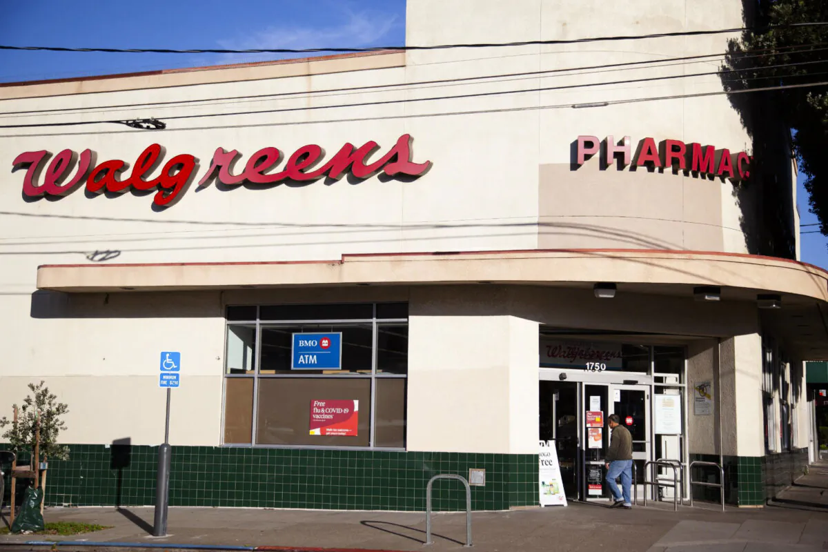The Walgreens store in Outer Sunset in San Francisco on Jan. 10, 2025. (Lear Zhou/The Epoch Times)