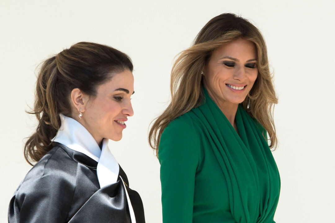 Melania Trump Meets With Queen of Jordan