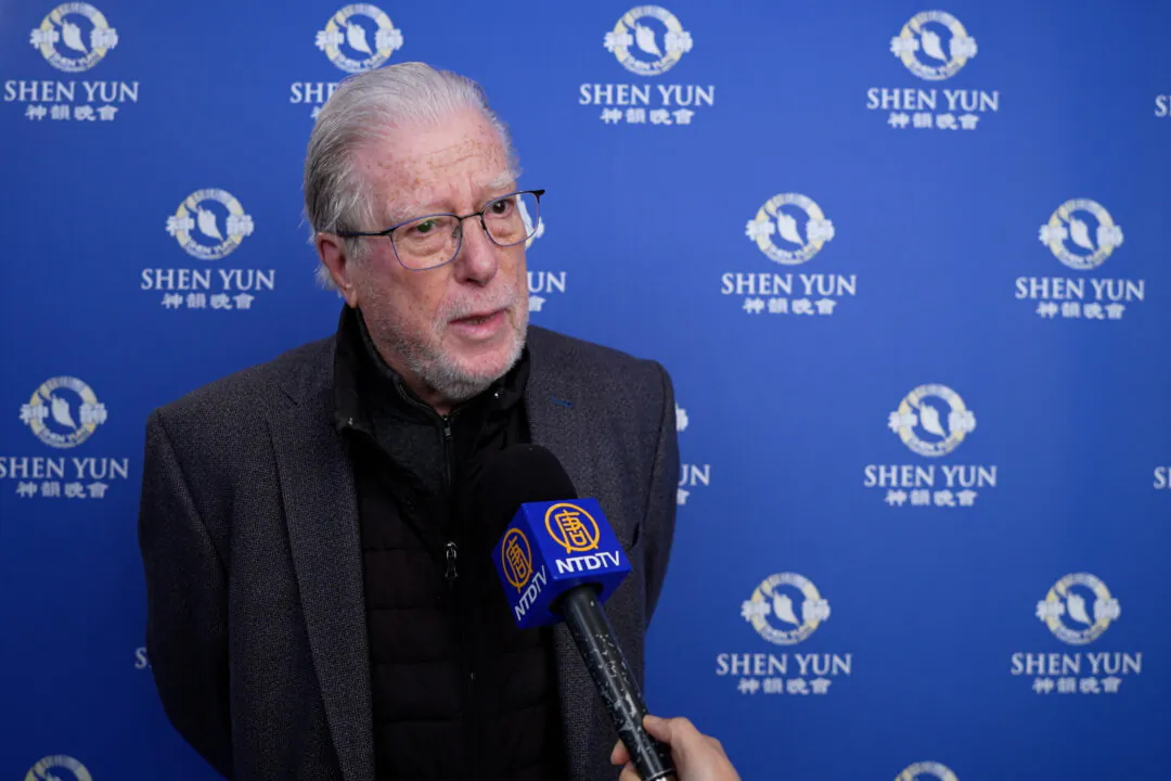 Jean-François Dallet enjoyed Shen Yun at the Zénith in Toulouse, France, on Jan. 12, 2025. (NTD)
