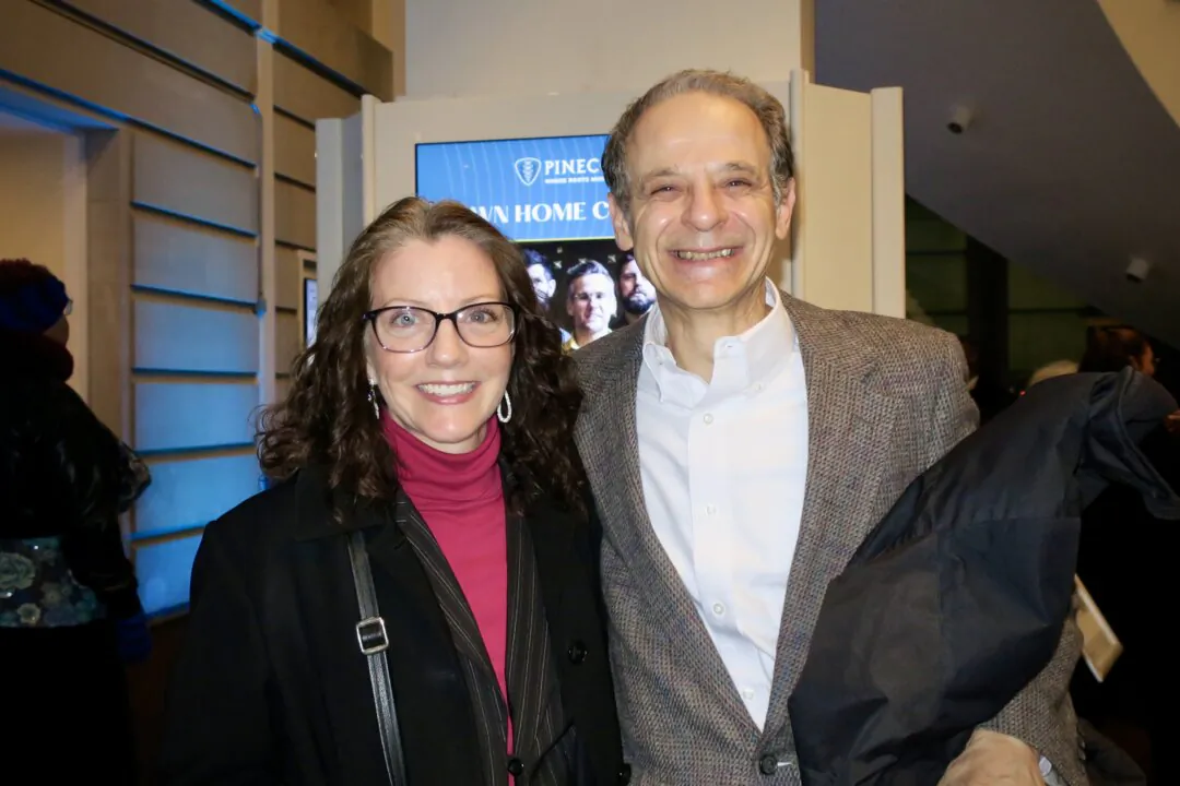 Kelly and George Amato enjoyed Shen Yun at the Martin Marietta Center for the Performing Arts in Raleigh, North Carolina, on Jan. 18, 2025. (Maggie Xie/The Epoch Times)