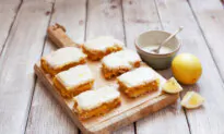 Lemon Raspberry Shortbread: A Cheerful Colorful Bar Cookie