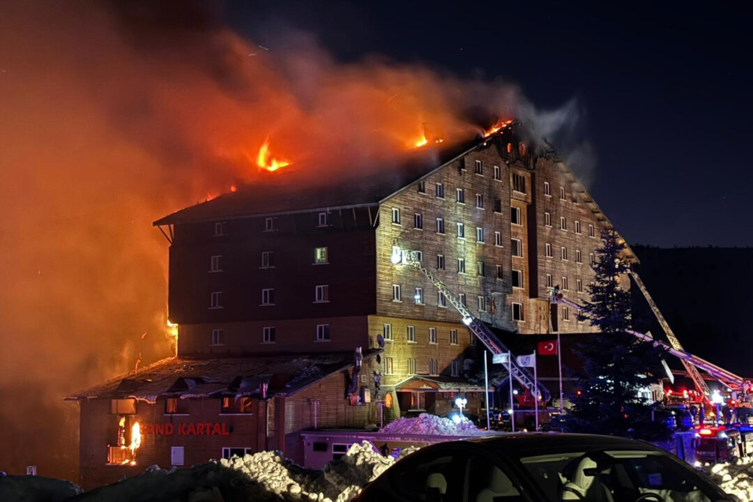 At Least 66 Dead and 51 Injured in Hotel Fire at Ski Resort in Northwestern Turkey