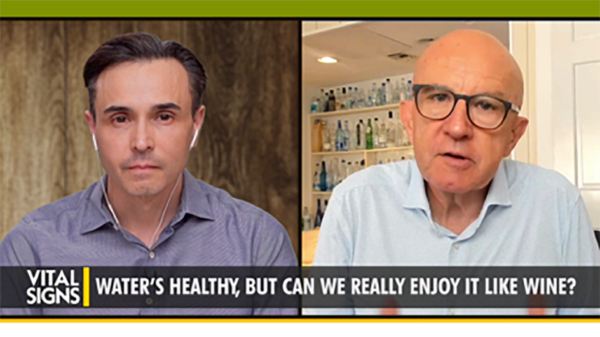 NTD’s Brendon Fallon interviews Water Sommelier Michael Mascha in ***Which Water is Best?《《《https://ept.ms/BestWater_VS》》》 on “Vital Signs.”