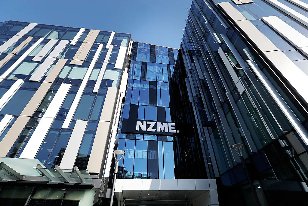 The NZME building on Graham St in Auckland, New Zealand on Aug. 17, 2016. (Fiona Goodall/Getty Images)