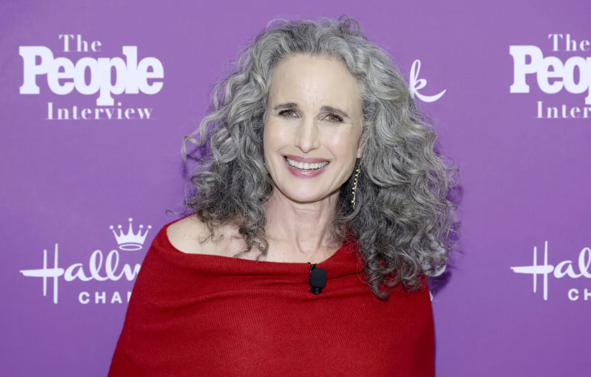 Andie MacDowell attends as PEOPLE and Hallmark Media present a conversation with the stars of Hallmark Channel's "The Way Home in New York City on Jan. 22, 2025. (Mike Coppola/Getty Images for Hallmark Media)