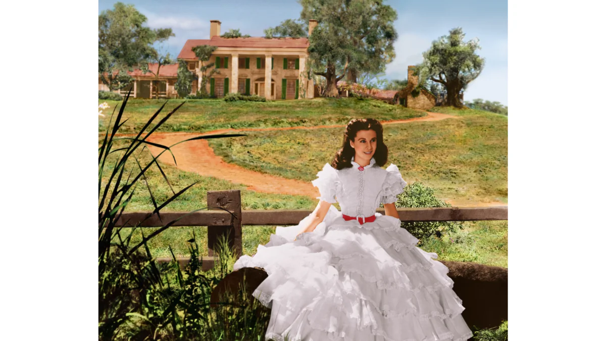 Scarlett O'Hara (Vivien Leigh) is obsessed with Tara and herself, in "Gone With the Wind." (MGM/MovieStillsDB)
